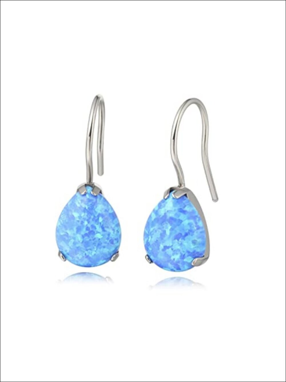 Titanium Drop Dangle Earrings Hypoallergenic 20G French Hook Gift for Sensitive